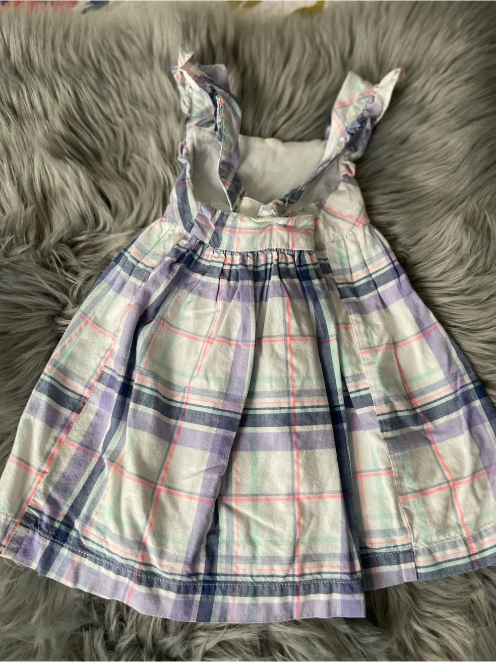 Baby B’gosh Plaid Dress – Size 12-18 Months #2755